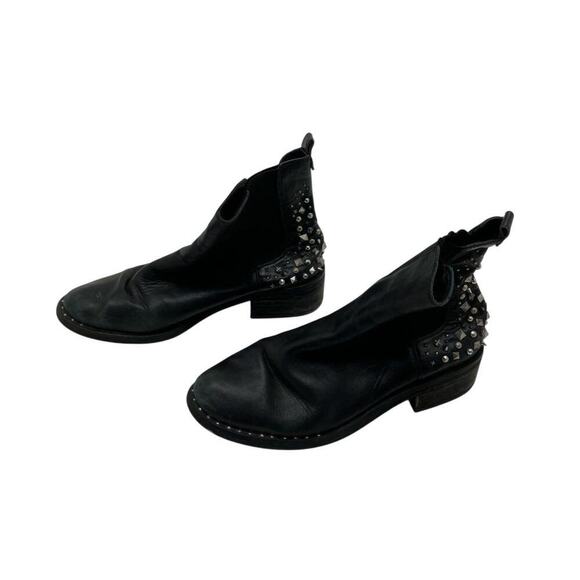 Sam Edelman Dover Boots Size 9 Studded Leather Festival Punk Style - Picture 3 of 7